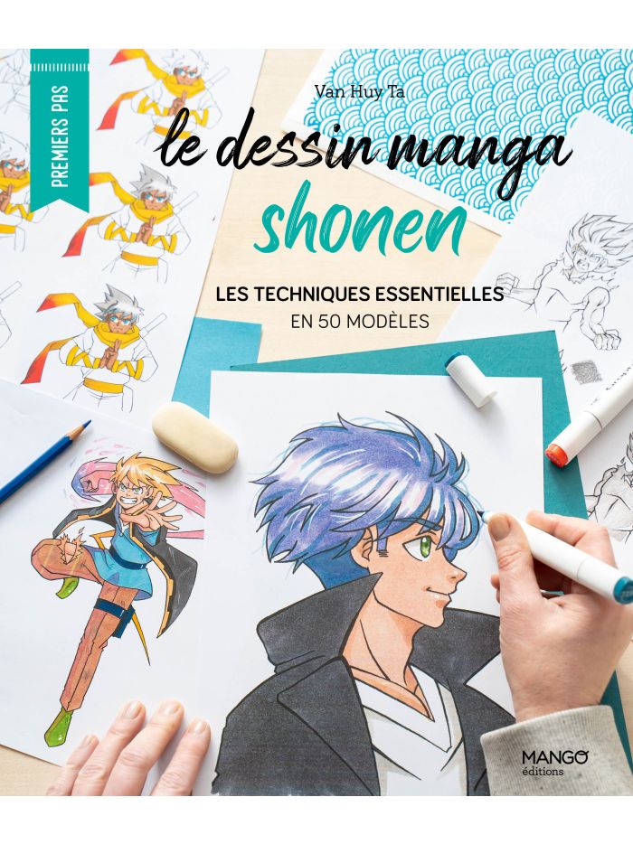 Apprendre à dessiner des visages de manga: Un livre de dessin